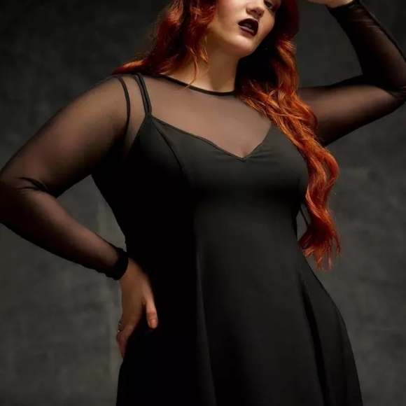 Torrid Nightfall Strappy-Back Mini Dress - Picture 2 of 6